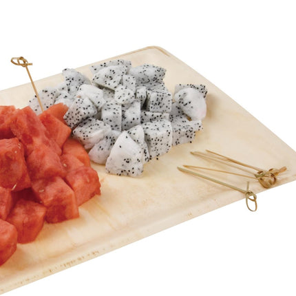 Compostable Bamboo Skewers with Curl | Fiesta | 100 Pieces 4