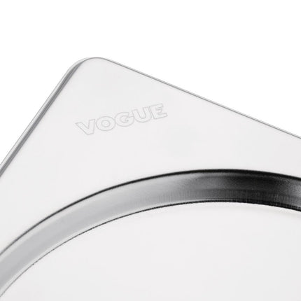 Stainless Steel Gastronorm Lid GN 1/6 | Vogue 5