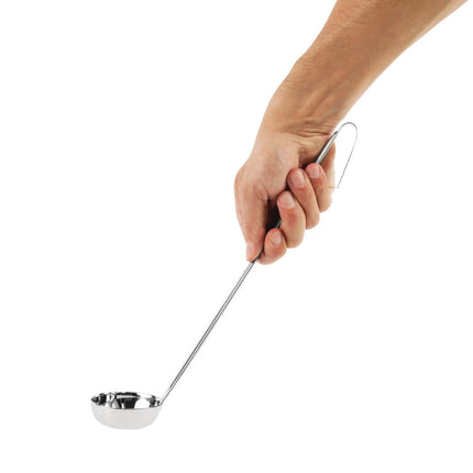Stainless Steel Serving Ladle with Flat Bottom 5.6cl | Vogue 4