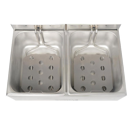 Twin Tank Countertop Fryer 2x5L | Buffalo | 2x2.8kW 3