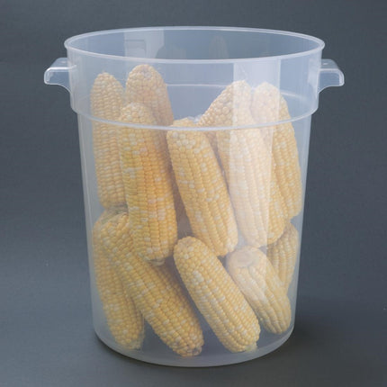 Round Polypropylene Food Storage Container 20L | Vogue 4