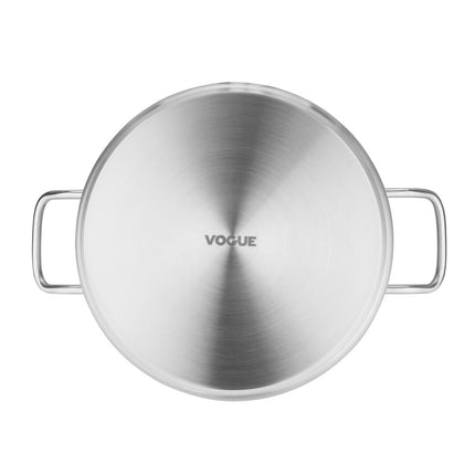 Stainless Steel Induction Stockpot 28cm 9.5L | Vogue 5