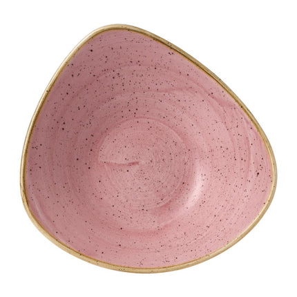 Triangle Bowls Petal Pink | Churchill Stonecast | 62cl 2