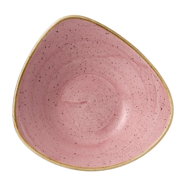 Triangle Bowls Petal Pink | Churchill Stonecast | 62cl 2