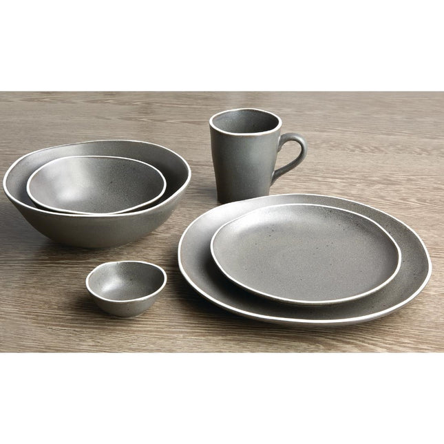 Chia Deep Bowls Grey 15.5cm (Set of 6) | Olympia 2