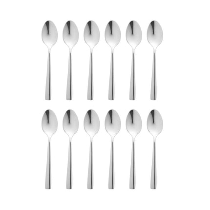 Dessert Spoons | Olympia Torino | 12 pcs | 18/10 High-Gloss Stainless Steel 3