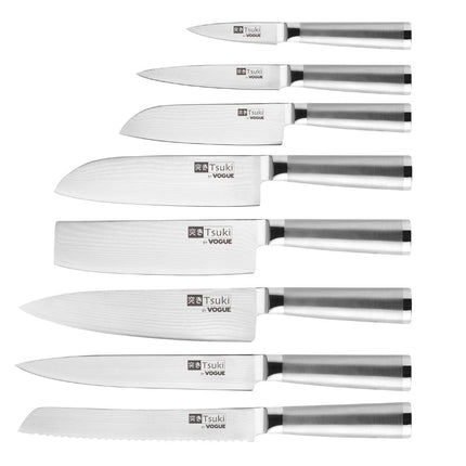 Tsuki Series 8 Damascus Steel Chef's Knife 16cm | Vogue 6
