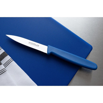Paring Knife 7.5cm Blue Handle | Hygiplas 6