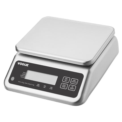 Waterproof Digital Kitchen Scale 30 kg Capacity | Vogue 2