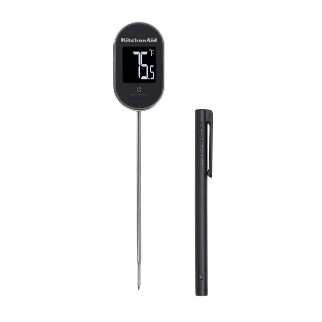 Swivel Digital Kitchen Thermometer | KitchenAid | Black | Up to 250°C/482°F