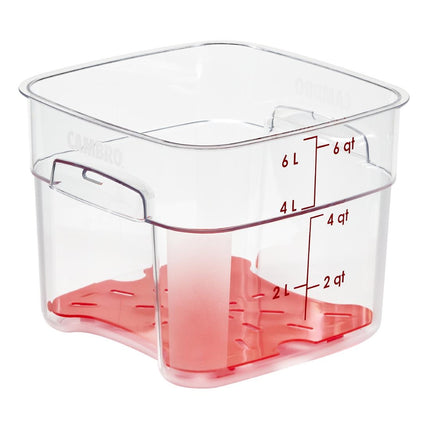 FreshPro Red Drain Rack 195 x 195 mm | Cambro 4