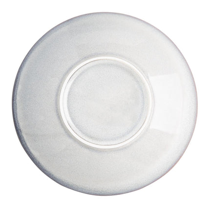 Grey Plain Low Coupe Bowls 260mm | Olympia Drift | Porcelain 3