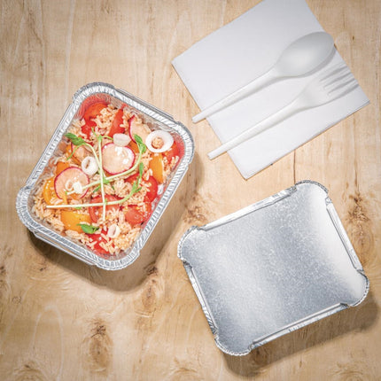 Recyclable Aluminium Food Containers Medium 450ml | Fiesta | 500 Pieces 4