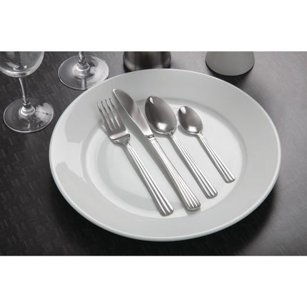 Dinner Plates with Wide Rim 31cm | Olympia Whiteware | Set of 6 2
