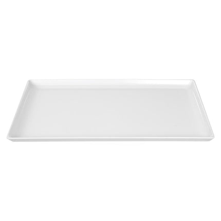 Flat Melamine Serving Platter White GN 1/1 | APS
