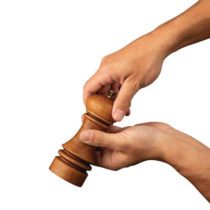 Wooden Salt and Pepper Mill 15cm | Olympia 4