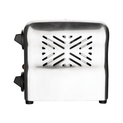 6-Slot Chrome Toaster with Timer | Rowlett Esprit | Includes 2 Spare Elements & 2 Toast Holders 6