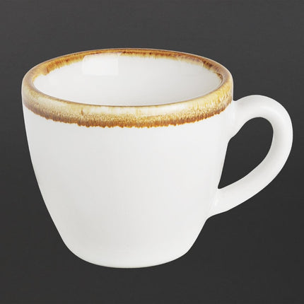 Kiln Chalk White Espresso Cups 85ml | Olympia 2