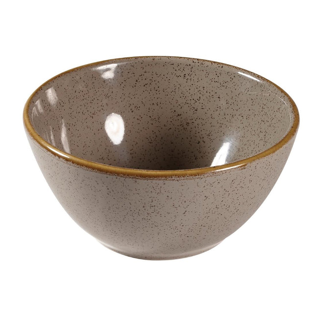Grey Snack Bowl 397ml | Churchill Stonecast