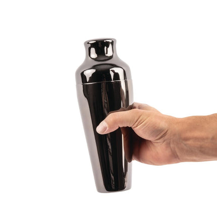 Titanium Black French Cocktail Shaker | Olympia 3