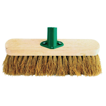 Soft Wooden Broom with Plastic Connector | Jantex