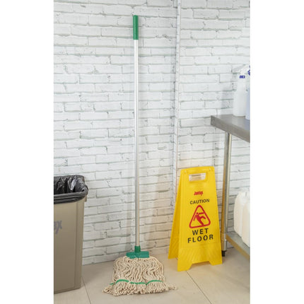 Green Stay-Flat Kentucky Cotton Mop | SYR 2