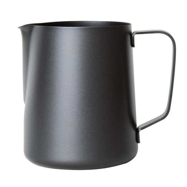 Black Non-Stick Milk Frothing Pitcher 900ml | Olympia