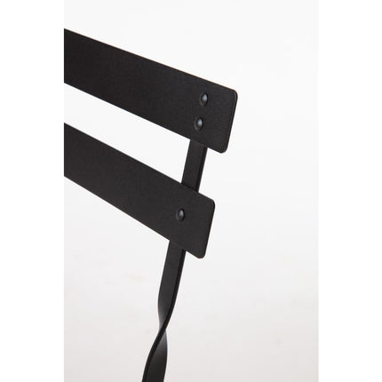 Steel Folding Chairs Black | Bolero 5