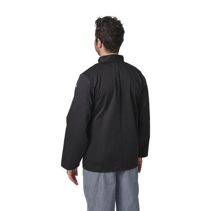 Unisex Long Sleeve Black Chef Jacket | Whites Vegas | XXL 6