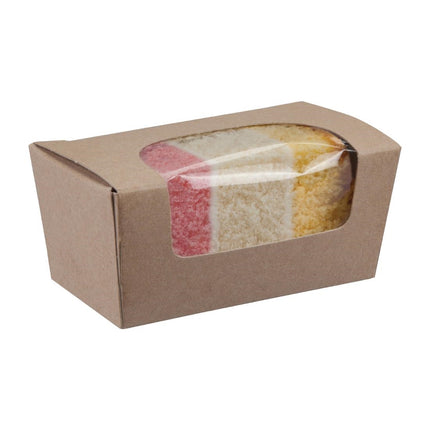 Compostable Kraft Pastry Boxes with Window | Colpac 7
