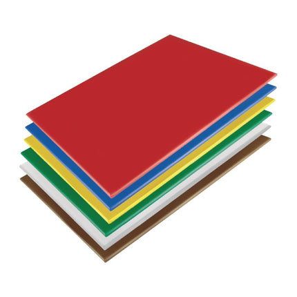LDPE Cutting Board Set 600x450x10mm | Hygiplas