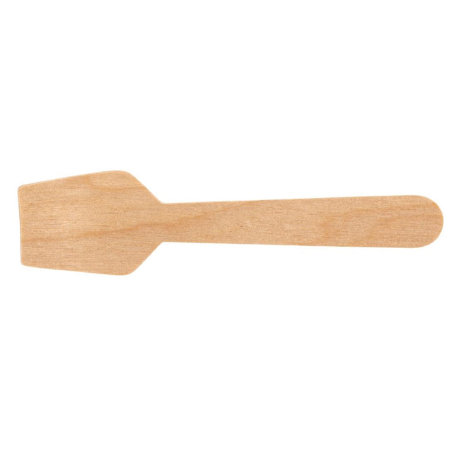 Compostable Wooden Ice Cream Spoons | Fiesta | 100 Pieces 2