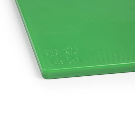 Antibacterial LDPE Cutting Board Green 450x300x10mm | Hygiplas 4