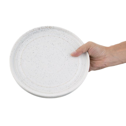 Flat Round Plates 22cm White | Olympia Cavolo 4