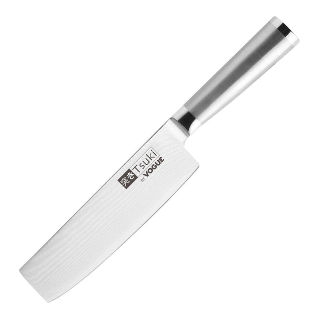 Tsuki Series 8 Damascus Steel Chef's Knife 16cm | Vogue