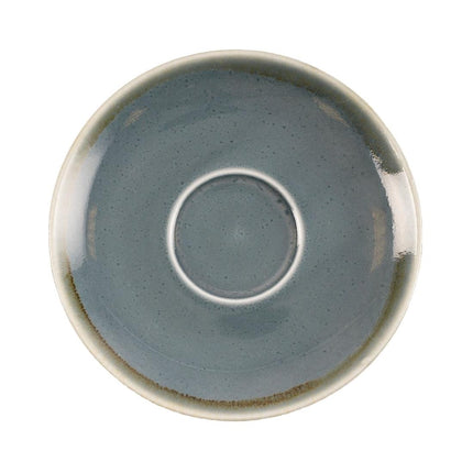 Cappuccino Saucers Blue 14cm | Olympia Kiln Collection | 6 Pieces