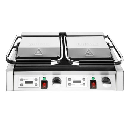 Extra Large Double Flat Plate Contact Grill | Buffalo 2