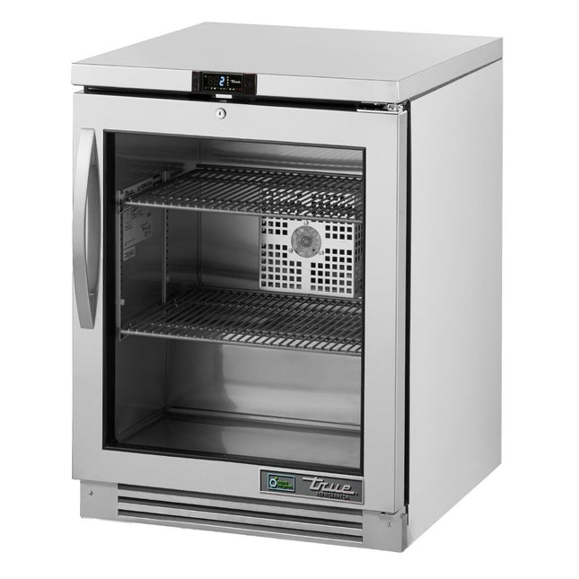 True Undercounter Refrigerator with Glass Door | Tuc-24G-Hc-Fgd01