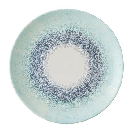 Coupe Plate Evolve with Textured Rim | Churchill Studio Prints | 26cm