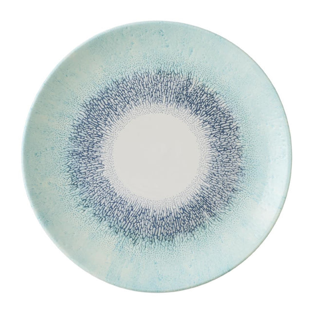 Coupe Plate Evolve with Textured Rim | Churchill Studio Prints | 26cm