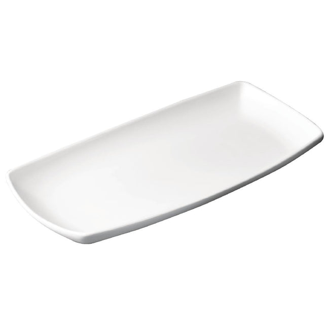 Rectangular Porcelain Plates 30cm | Churchill X Squared