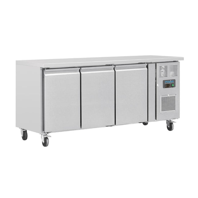 3-Door Refrigerated Workbench 339L | Polar U-Series