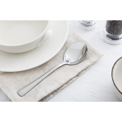 Soup Spoons Set Polished 18/0 Stainless Steel | Olympia Harley | 12 Pieces 5