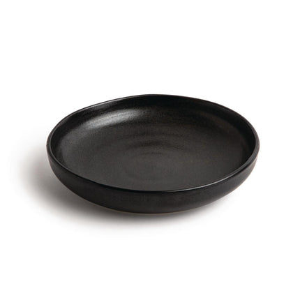 Deep Coupe Black Canvas Plates 23cm | Olympia 2