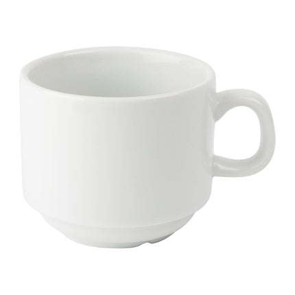 Stackable Tea Cups 200ml | Olympia Whiteware 9