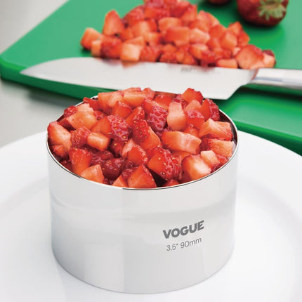 Round Mousse Ring | Vogue | Stainless Steel | 6 x 9 cm 3