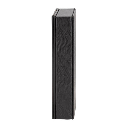 Trendy Black Leather-Style Bill Presenter | Securit 7