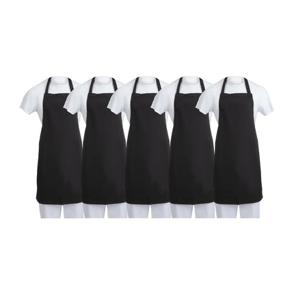 Black Poly-Cotton Aprons | Whites