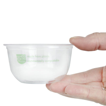 Compostable Round Containers 237ml | Vegware 96 Series 4
