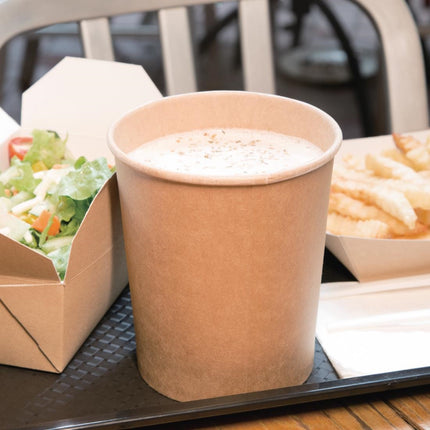 Compostable Soup Cup 910ml | Fiesta 4